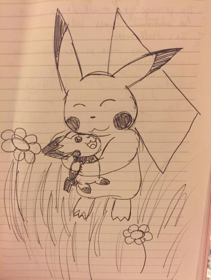 pikachu-doodle